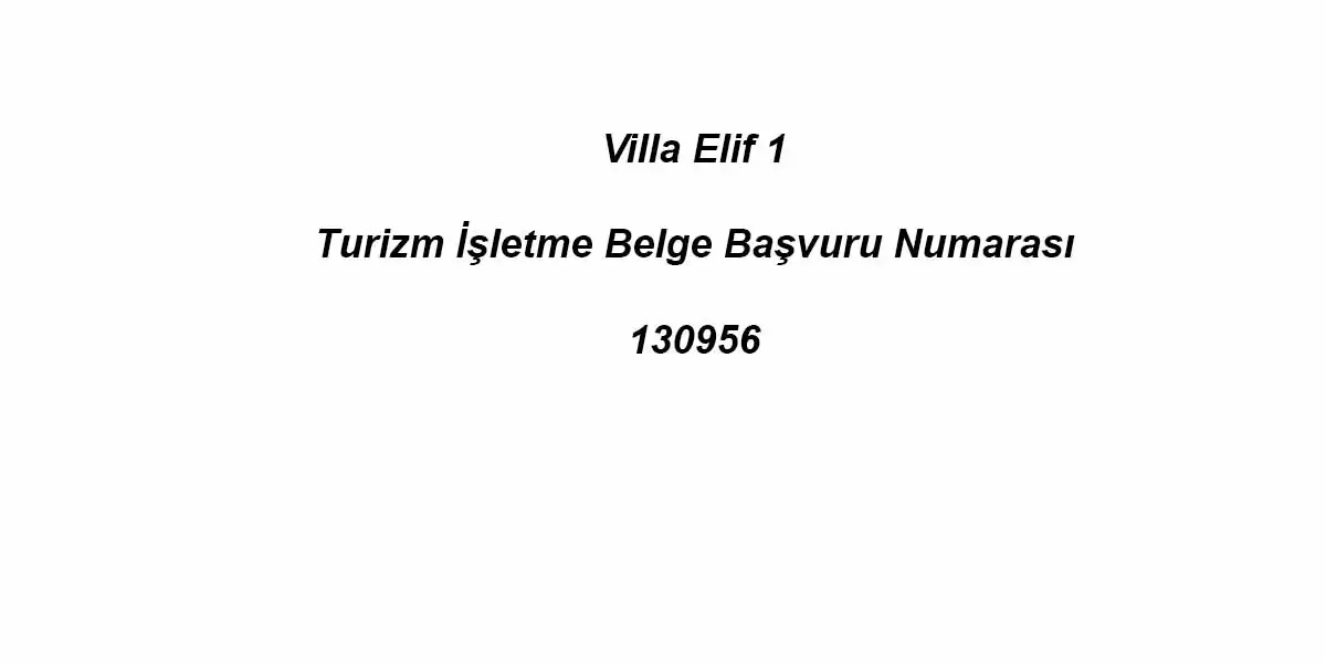Villa Elif 1 Villa Elif 1 - 29