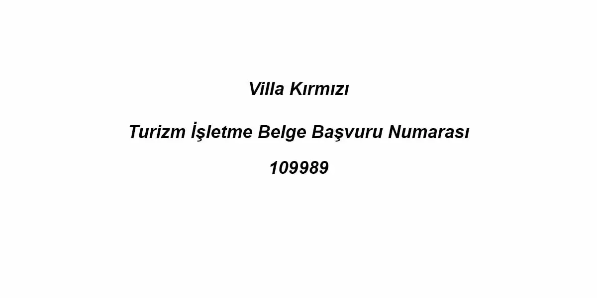 Villa Kırmızı Villa Kırmızı - 26