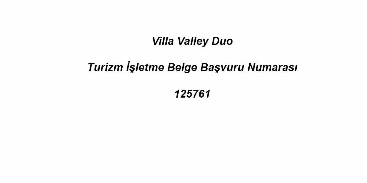 Villa Valley Duo Villa Valley Duo - 71